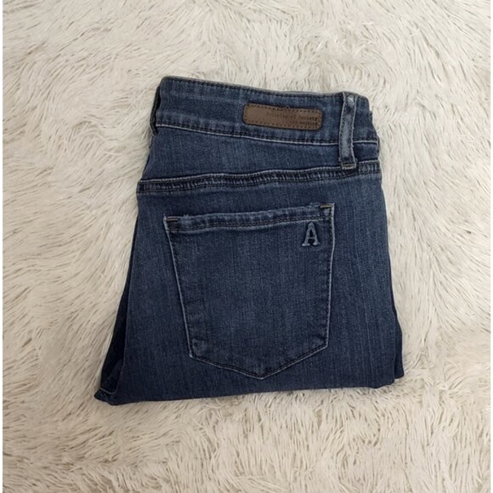 Articles of Society Womens Denim Size 27 Blue Medium Wash Skinny Jeans Pants - Picture 6 of 6